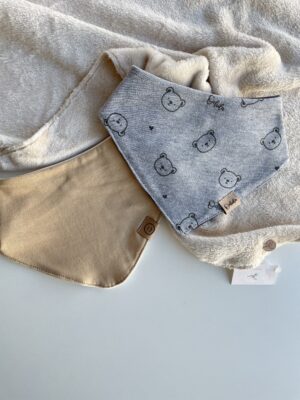 SET DE BABEROS BANDANA x2
Pack N4