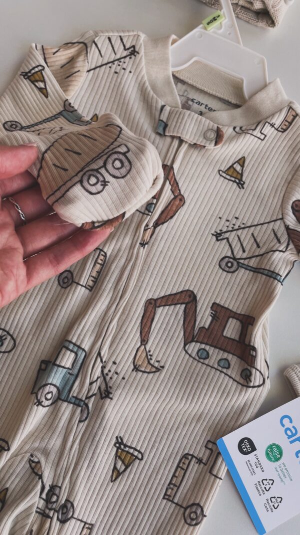 PIJAMA ENTERITO “TRACTOR”
