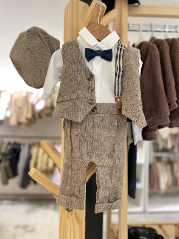 SET DE BAUTISMO IMPORTADO - JUAN (BEIGE)