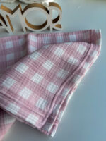 MANTA BABY COTTON - sunset rosada
