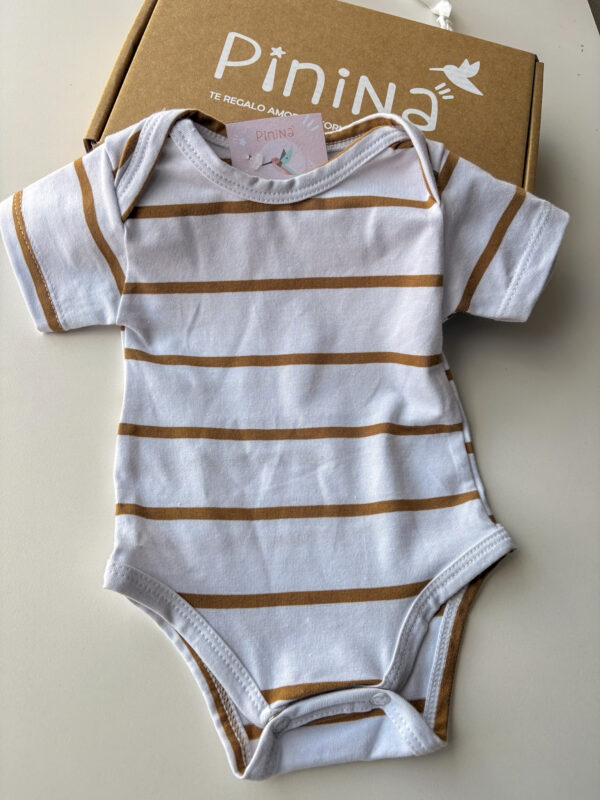 Body Teo - Rayas beige
