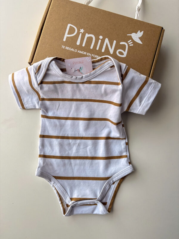 Body Teo - Rayas beige