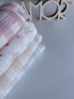 MANTA BABY COTTON - sunset rosada