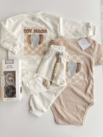 BODY MANGAS CORTAS PARA PERSONALIZAR - BEIGE