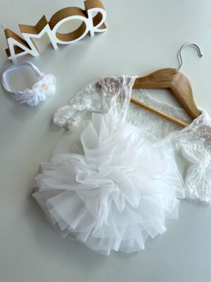 BODY POMPÓN BLANCO